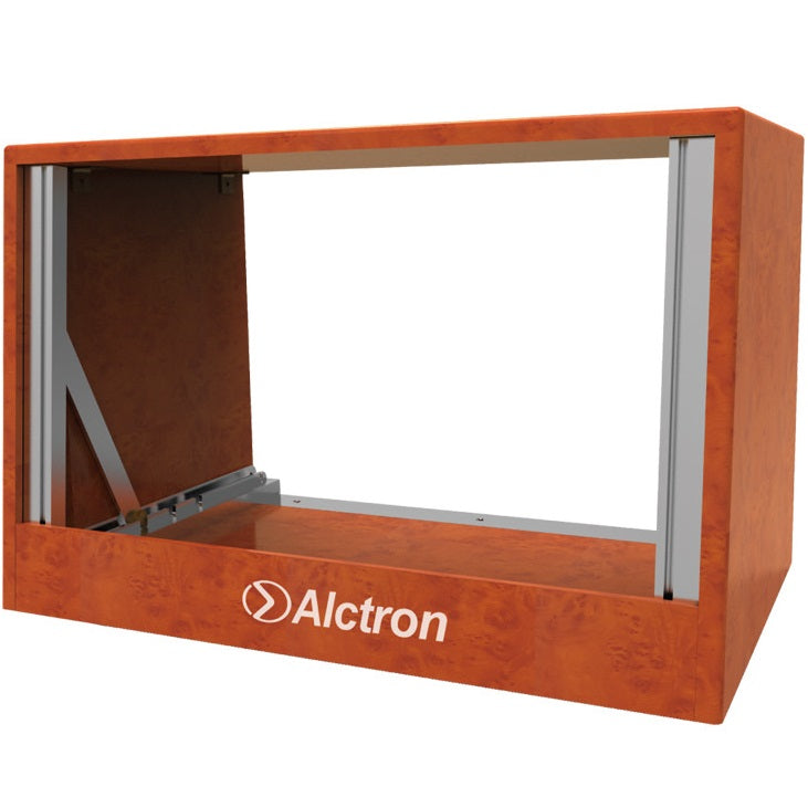 ALCTRON GC19 6U RACK DA STUDIO IN ALLUMINIO E LEGNO 6 UNITA'