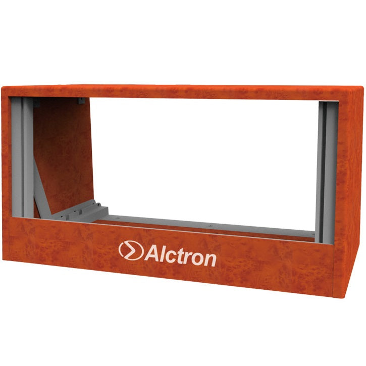 ALCTRON GC19 4U RACK DA STUDIO IN ALLUMINIO E LEGNO 4 UNITA'