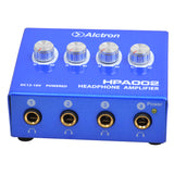 ALCTRON HPA002 PREAMPLIFICATORE CUFFIE 4 CANALI AMPLIFICATORE CUFFIA 4 INGRESSI + ALIMENTATORE - TechSoundSystem.com