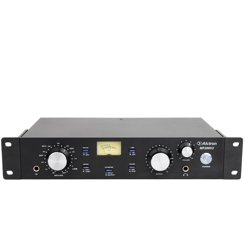 ALCTRON MP200V2 PREAMPLIFICATORE FET MICROFONICO E DI LINEA SINGOLO CANALE - TechSoundSystem.com