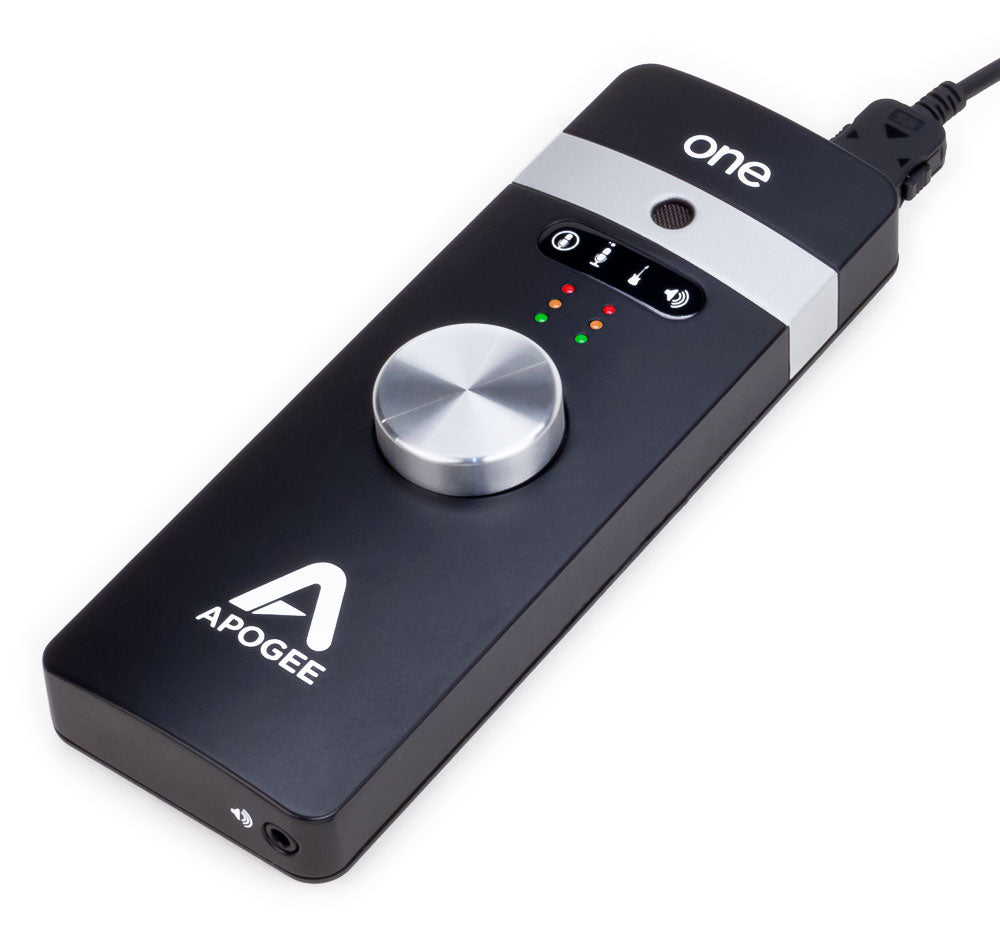 APOGEE ONE IOS MAC INTERFACCIA AUDIO USB 2 IN 2 OUT PER IPAD IPHONE E MAC - TechSoundSystem.com