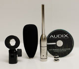 AUDIX TM1 PLUS MICROFONO A CONDENSATORE OMNIDIREZIONALE PER MISURAZIONI AUDIO + FILTRO ANTIVENTO + ADATTATORE DI TARATURA CA4231 - TechSoundSystem.com