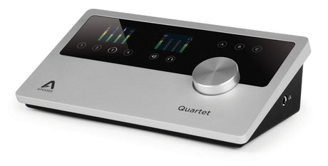 APOGEE QUARTET INTERFACCIA AUDIO USB 24BIT 192KHZ 4 INGRESSI MICROFONO/LINEA/STRUMENTI +4 PREAMPLIFICATORI + USB +MIDI COMPATIBILE CON PC MAC