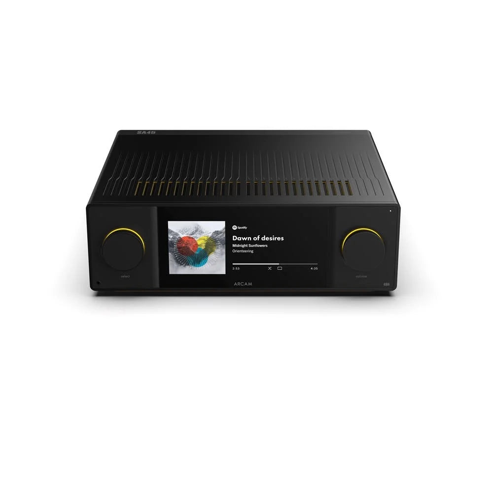 Arcam SA45 Amplificatore integrato in Classe G con streamer, 2x300W su 4ohm.