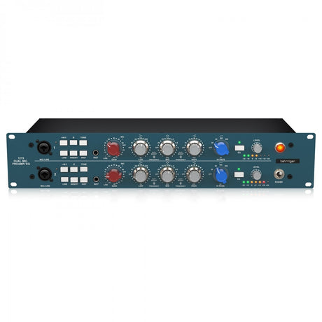 BEHRINGER 1273 PREAMPLIFICATORE EQUALIZZATORE MICROFONICO VINTAGE STEREO TRASFORMATORI MIDAS