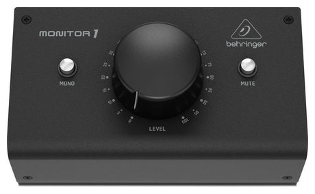 BEHRINGER MONITOR1 CONTROLLER VOLUME PASSIVO PER MONITOR DA STUDIO COLORE NERO