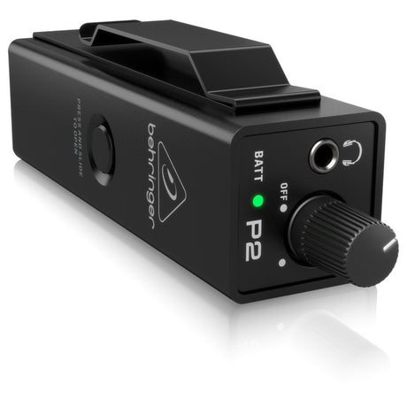 BEHRINGER P2 POWERPLAY PERSONAL IN EAR MONITOR DA CINTURA CON INGRESSO COMBO XLR JACK - TechSoundSystem.com