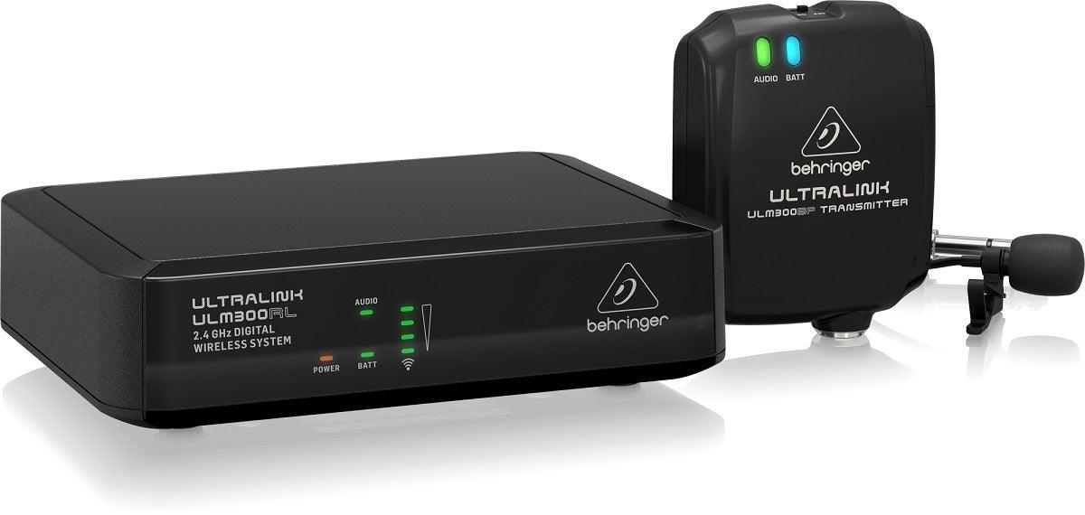 BEHRINGER ULM300LAV RADIOMICROFONO LAVALIER WIRELESS DIGITALE 2,4 GHz - TechSoundSystem.com