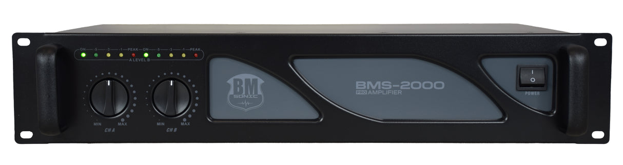 BM SONIC BMS2000 Amplificatore 2 x 1000W