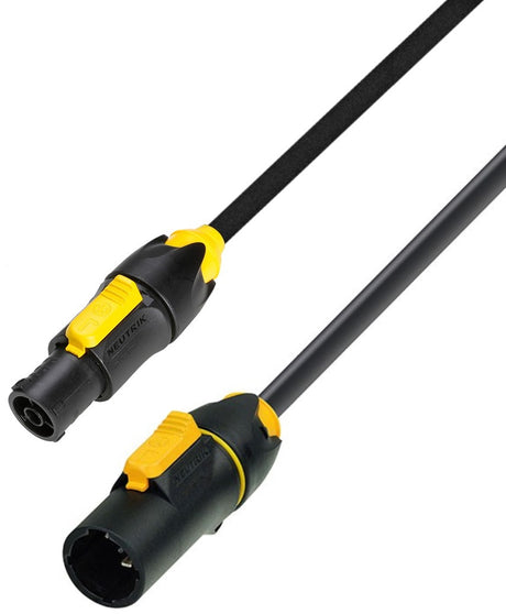 CAVO ALIMENTAZIONE RETE 5 MT NEUTRIK POWERCON TRUE-1 20A DA NAC3FX-W A NAC3MX-W POWER-LINK-CORD ISOLAMENTO NEOPRENE H07RN-F 3X2.5MM2