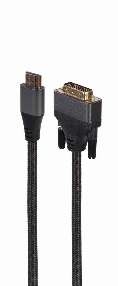 CABLEXPERT HDMI TO DVI CABLE, 'PREMIUM SERIES', 1.8 M - TechSoundSystem.com