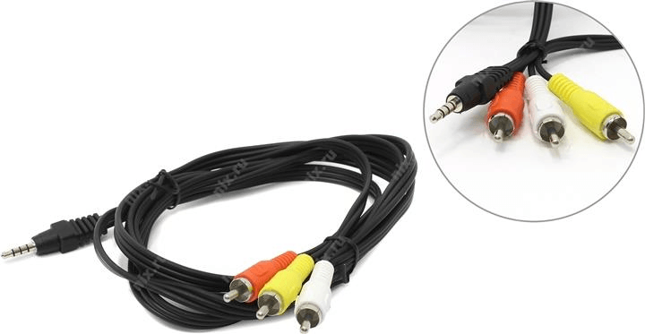 CABLEXPERT CAVO SPINA RCA X 2 AD RCA X 2 (FONO), 1.8 M - TechSoundSystem.com