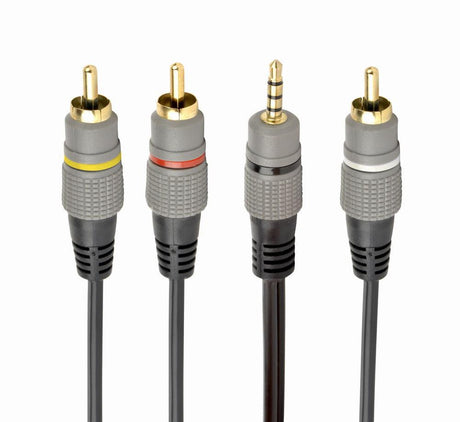 CABLEXPERT CAVO SPINA RCA X 2 AD RCA X 2 (FONO), 1.5 M - TechSoundSystem.com