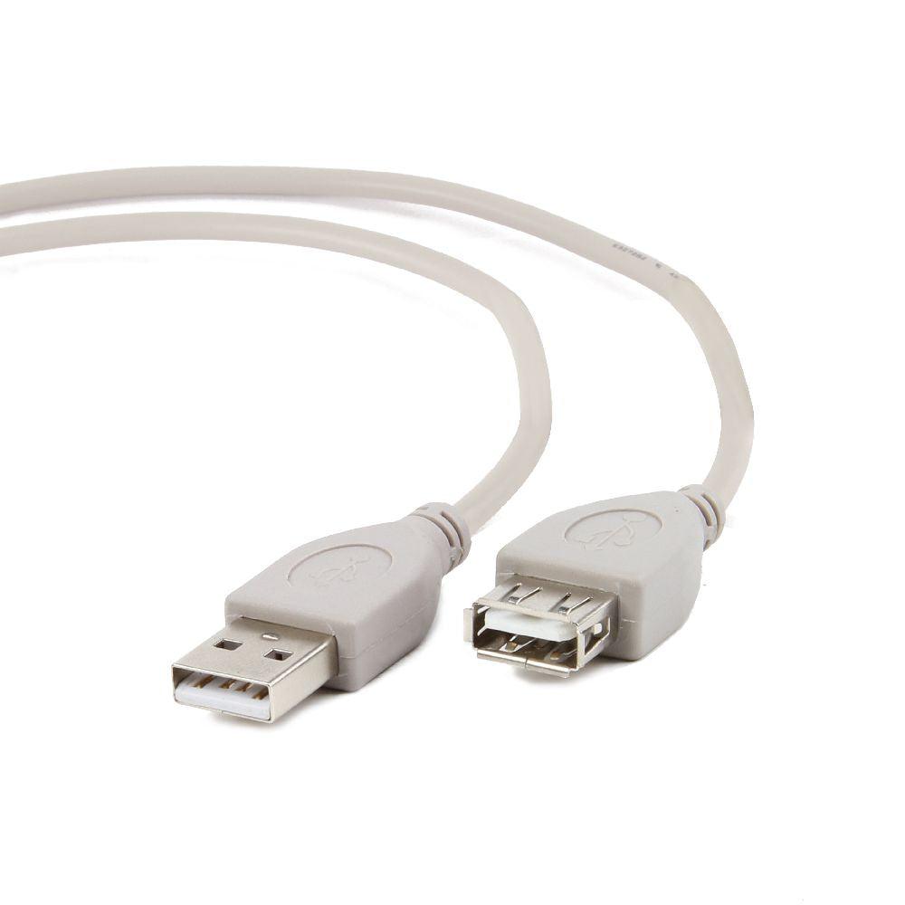 CABLEXPERT CCB-USB2-AMAF-10 USB2.0 PROLUNGA PRESA A-PLUG A- CONFEZIONATI SINGOLARMENTE, 3 MT - TechSoundSystem.com