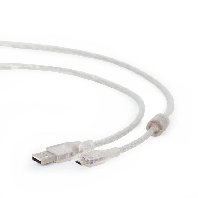 CABLEXPERT MICRO-USB CABLE, 1.8 M, TRANSPARENT JACKET - TechSoundSystem.com