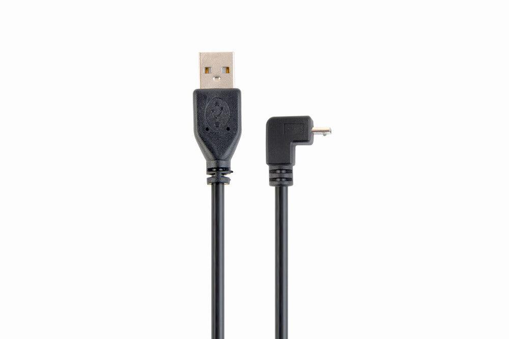 CABLEXPERT ANGLED MICRO-USB CABLE, 1.8 M - TechSoundSystem.com