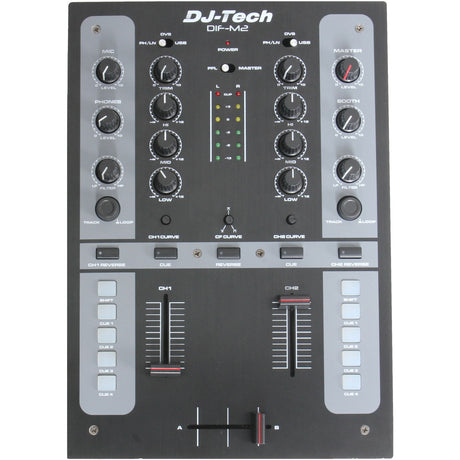 DJ TECH DIF M2 MIXER SCRATCH PER DJ 2 CANALI