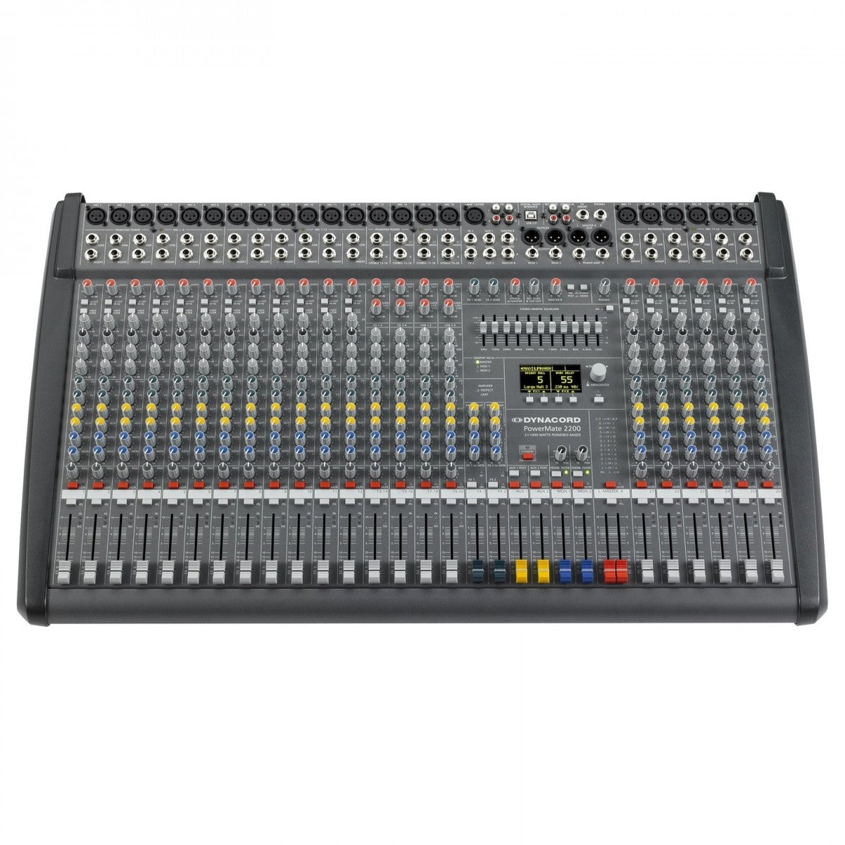 DYNACORD POWERMATE 2200-3 MIXER AMPLIFICATO CON INTERFACCIA USB E DOPPI EFFETTI - TechSoundSystem.com