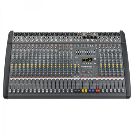 DYNACORD POWERMATE 2200-3 MIXER AMPLIFICATO CON INTERFACCIA USB E DOPPI EFFETTI