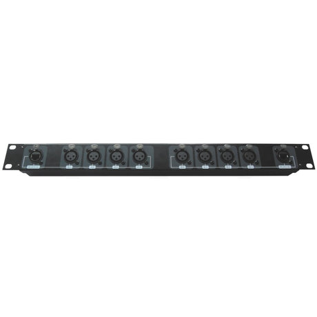 EXTREME PSS-005 STAGEBOX EXTENDER AUDIO - DMX UNA UNITA' RACK SU 2 x RJ45 CON 8 CONNETTORI XLR FEMMINA - TechSoundSystem.com