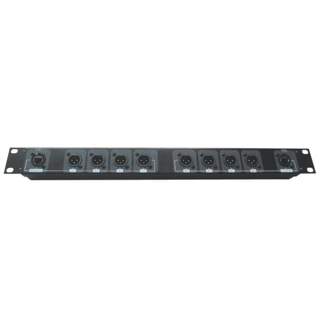 EXTREME PSS-006 STAGEBOX EXTENDER AUDIO - DMX UNA UNITA' RACK SU 2 x RJ45 CON 8 CONNETTORI XLR MASCHIO - TechSoundSystem.com