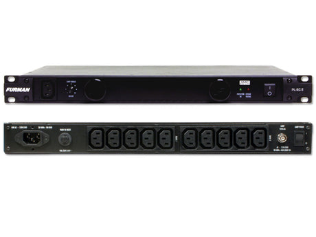 FURMAN PL-8-CE DISTRIBUTORE CONDIZIONATORE DI RETE A RACK 11 OUT IEC 220V + 2x LAMPADE RETRATTILI