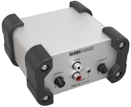 KLARK TEKNIK DI-10P DI-BOX PASSIVA INPUT STEREO TRASFORMATORE MIDAS USCITA MONO SOMMATA