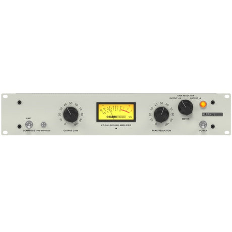 KLARK TEKNIK KT-2A COMPRESSORE AMPLIFICATORE DI LIVELLAMENTO VALVOLARE CON ATTENUATORE E TRASFORMATORI MIDAS