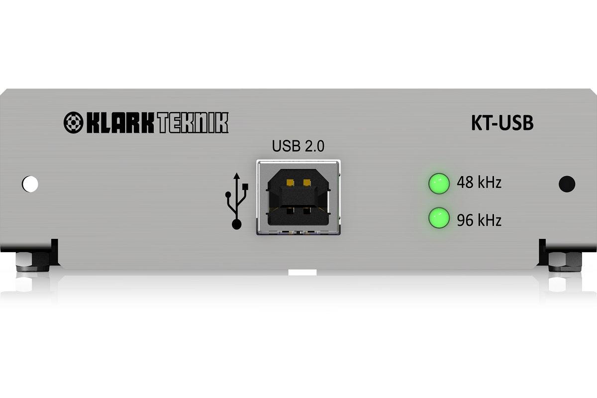 KLARK TEKNIK KT-USB SCHEDA DI RETE 24/48 CANALI BIDIREZIONALI 96/48 KHZ - TechSoundSystem.com