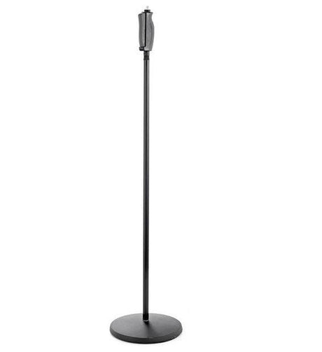 KONIG & MEYER 26085 ONE HAND MIC STAND ASTA MICROFONICA DRITTA A FRIZIONE BASE ROTONDA PESATA - TechSoundSystem.com