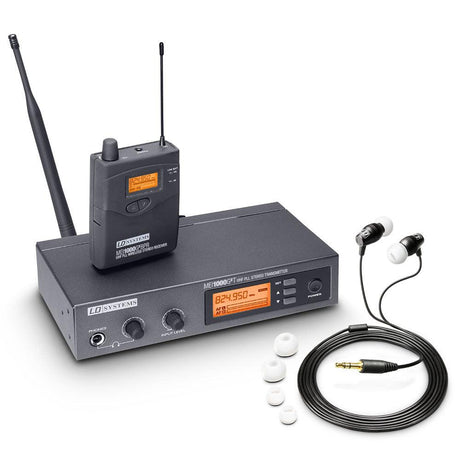 LD SYSTEMS MEI 1000 G2 B5 SISTEMA WIRELESS IN EAR MONITOR UHF 584 - 607 MHZ - TechSoundSystem.com