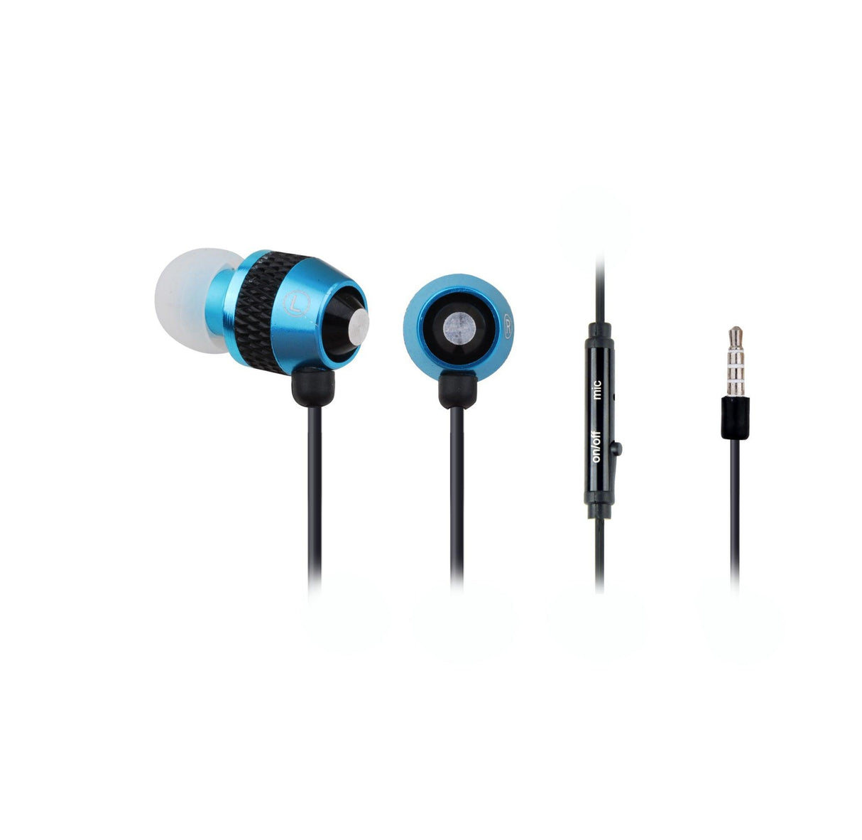 GEMBIRD METAL EARPHONES WITH MICROPHONE - TechSoundSystem.com