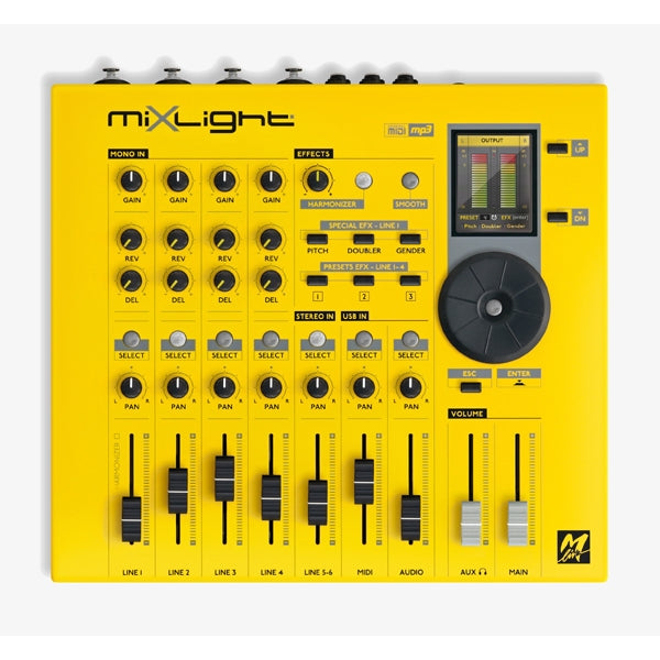 M-LIVE MIXLIGHT 4 EXPANDER CON MIXER, MULTI EFFETTO E HARMONIZER PER VOCE 32 CANALI MIDI - TechSoundSystem.com