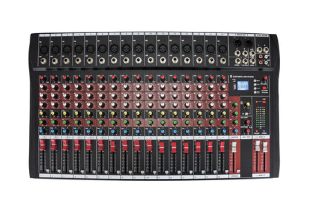 GLEMM MX 4816 Mixer microfonico 16 canali - TechSoundSystem.com