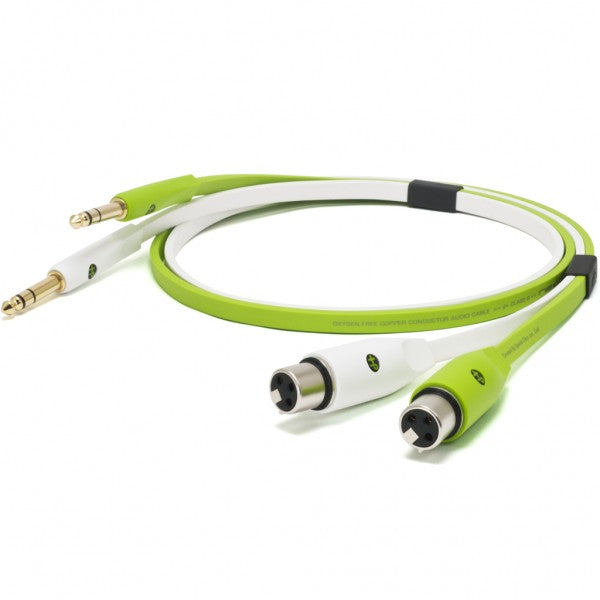 NEO OYAIDE D+ 1/4" XFT CLASS B 3MT CAVO DI LINEA BILANCIATO JACK 1/4" - XLR FEMMINA 3 METRI