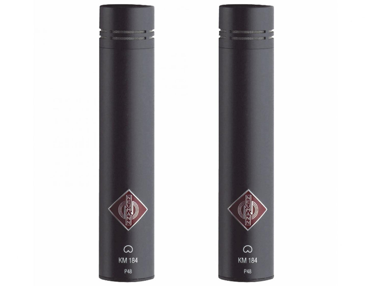 NEUMANN KM184 MT STEREO SET COPPIA MICROFONI A CONDENSATORE PER RIPRESE STEREO - TechSoundSystem.com