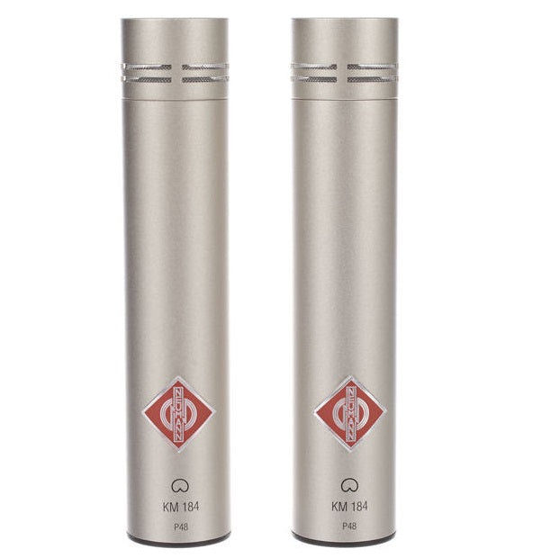 NEUMANN KM184 STEREO SET COPPIA MICROFONI A CONDENSATORE PER RIPRESE STEREO - TechSoundSystem.com