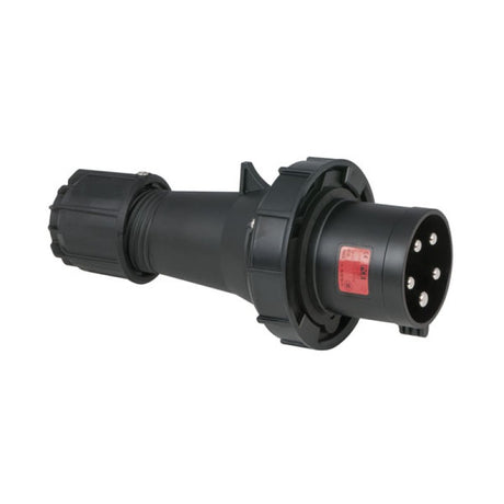 PCE-Y035-6XS SPINA CEE-17 63A 5P (3P+N+T) 400V IP67 5 POLI MASCHIO NERA MIDNIGHT SERIE BLACK PLUG