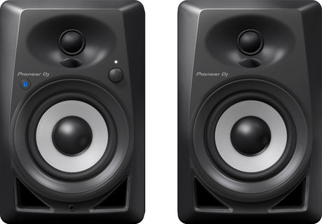 PIONEER DM 40 BT COPPIA MONITOR ATTIVI BASS REFLEX PER DJ E STUDIO 2 VIE 21 WATT BLUETOOTH COLORE NERO - TechSoundSystem.com