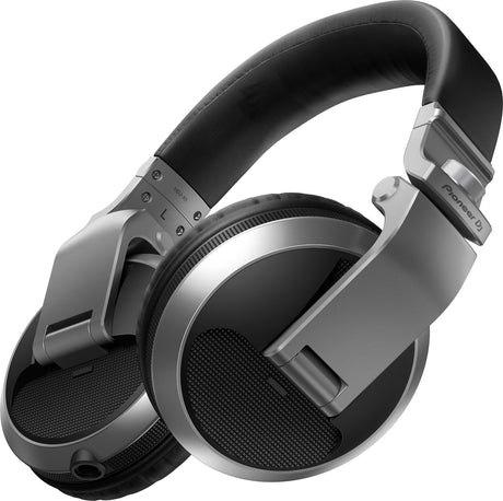 PIONEER HDJ X5S CUFFIA CHIUSA OVER EAR 32 OHM PER DJ + CUSTODIA COLORE SILVER