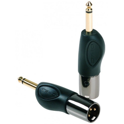 PROEL DHMA300 ADATTATORE DA XLR MASCHIO A JACK MONO 6.3MM 1/4" - TechSoundSystem.com