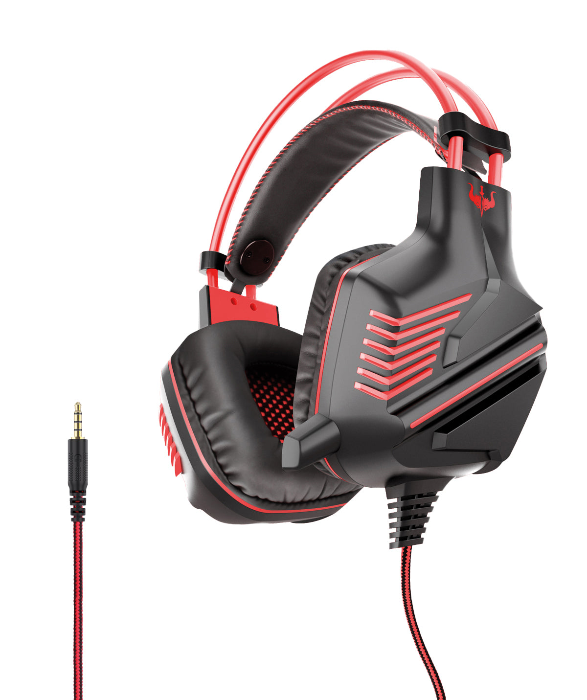 OVLENG P 10R Cuffia gaming con microfono