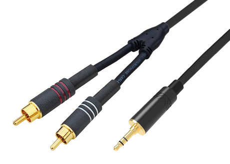 RIDEM RDM C53 Cavo 3,5mm ST / 2x RCA M 3mt - TechSoundSystem.com