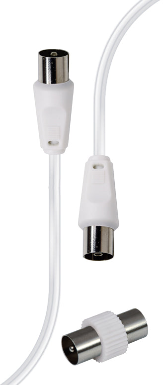 RIDEM RDM CL101-5 Cavo antenna M/F 1,5mt bianco - TechSoundSystem.com