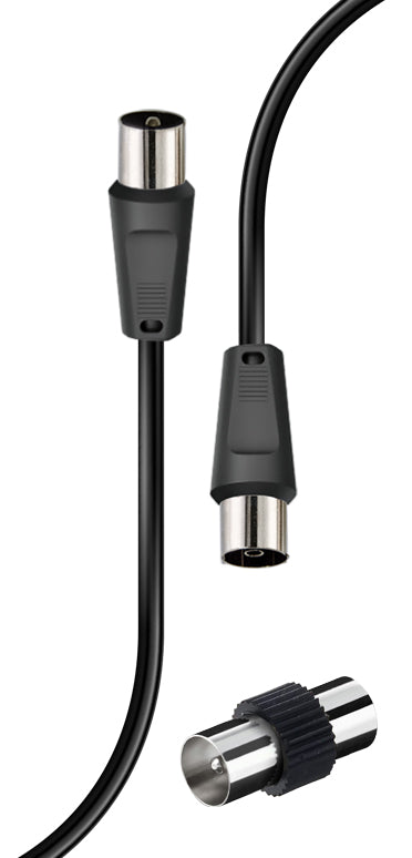 RIDEM RDM CL133 Cavo antenna M/F 3mt nero - TechSoundSystem.com