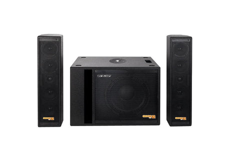 RELOOP GROOVE SET 12 SISTEMA DI AMPLIFICAZIONE 2.1 PORTATILE 12"/4"/1" 500W - TechSoundSystem.com