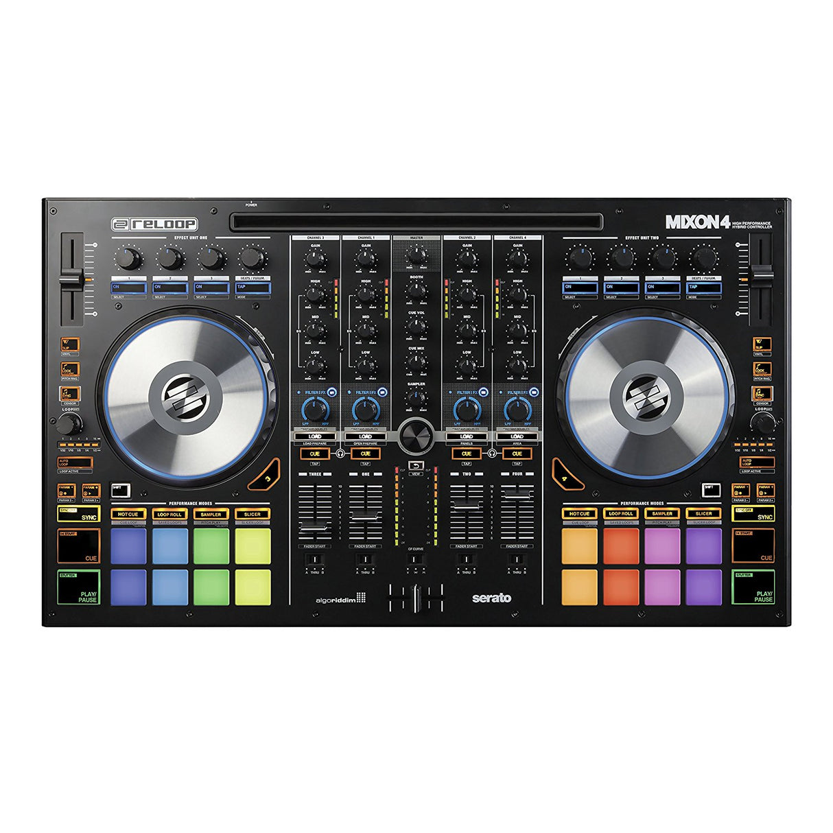 RELOOP MIXON 4 CONTROLLER PER DJ IBRIDO 4 CANALI - TechSoundSystem.com