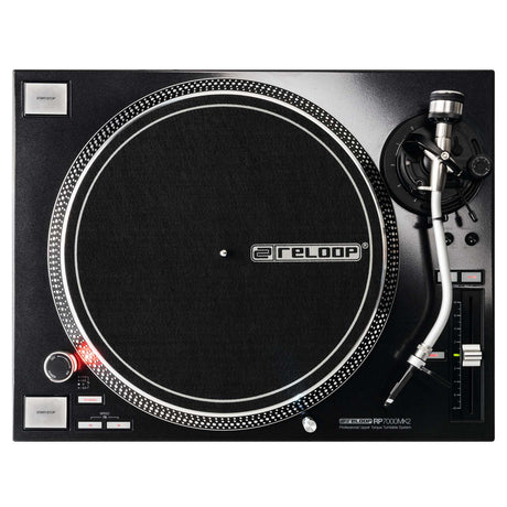 RELOOP RP-7000 MK2 GIRADISCHI PROFESSIONALE A TRAZIONE DIRETTA PER DJ COLORE NERO