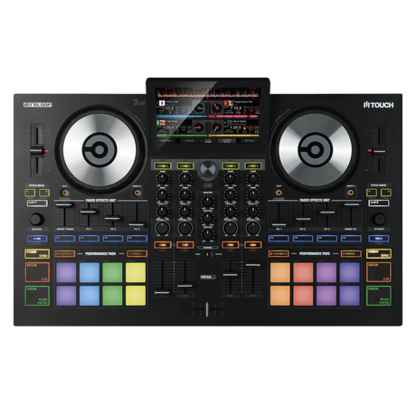 RELOOP TOUCH CONTROLLER PER DJ 4 CANALI CON DISPLAY TOUCH DA 7"