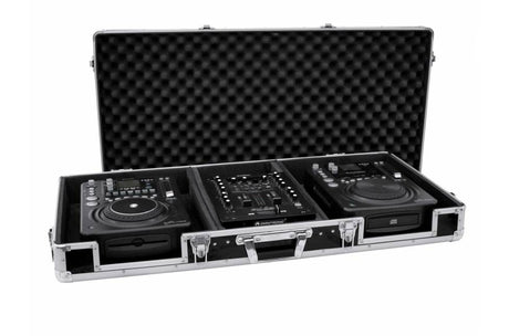 ROADINGER DIGI-2 FLIGHTCASE PER 2XCDJ  MIXER 10" NERO